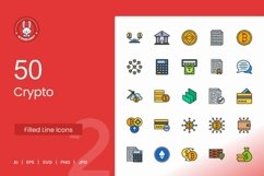 Crypto Filled Line Icons Product Image 1