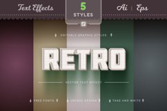 Set 5 Back To School Editable Text Effects, Font Styles Product Image 6