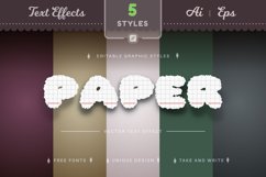 Set 5 Back To School Editable Text Effects, Font Styles Product Image 2