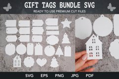 183 Super Gift Tags Bundle SVG files, tags for presents Product Image 14