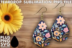 Splash of Artistry: Abstract Teardrop Sublimations Product Image 1