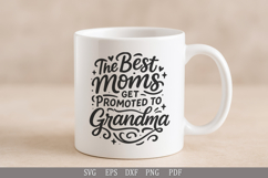 Heartwarming Grandma Quote Mother&#039;s Day Shirt Design SVG PNG Product Image 4