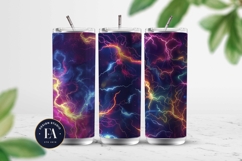 Neon Thunderstorm Texture | Electric Storm Background Product Image 2