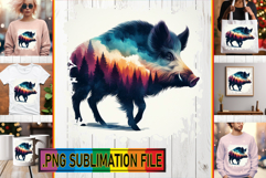 RADIANT TOTE BAG Designs PNG, Animals Art Product Image 1