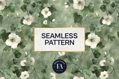 Ivy Floral Pattern | Vintage Botanical Leaf Texture Product Image 3