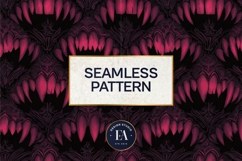 Vampire Fangs Pattern, Dark Gothic Teeth Digital Paper Product Image 3