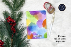 Watercolor Wash Digital Paper | Seamless Rainbow Texture Product Image 4