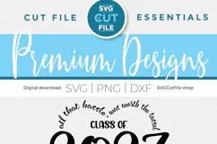 Class of 2027 svg, cute 2027 grad svg, 2027 graduate seniors Product Image 6