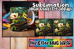 Sublime Stained Glass Mug Wrap Decor 11oz/15oz Product Image 1