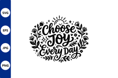 Hand drawn circular typography message Product Image 1