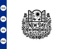 new day opportunities vector art Product Image 1