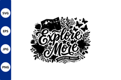 Explore More Floral Doodle Logo Product Image 1