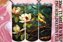 Mesmeric Stained Glass Tumbler Decor Product Image 1