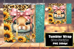 GREAT GIFT 20oz Tumbler Wrap , Cute Animals Product Image 1