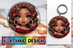Joyful Circle Designs Sublimation PNG, Love Girl Product Image 1