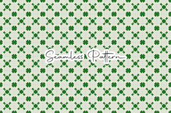 Geometric Shamrock Lattice Seamless Pattern Product Image 1