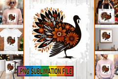 Playful PNG Art for TSHIRTS, Flower Animals Product Image 1