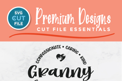 Granny svg - Granny circle - a grandma svg for crafters Product Image 6