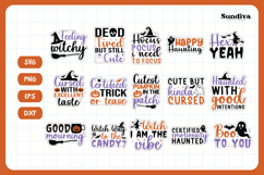 15 Funny Halloween Sticker Bundle V2 Product Image 3