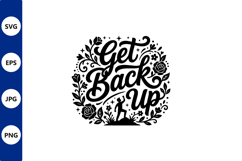 Get back up floral circle Product Image 1