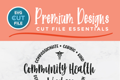 Community Health worker svg, a CHW svg for crafters Product Image 6