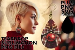 Dazzling TEARDROP Earrings Design Ideas, Christmas Bow Product Image 1
