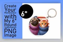 Creative Round Design for Car Coasters , Dog and cat Product Image 1