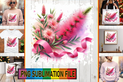 Sweet TOTE BAG Design Ideas PNG, Flowers Product Image 1