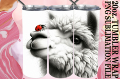 Joyful vibes 20oz tumbler wrap, Cute Animals Product Image 1
