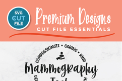 Mammography Tech svg, a mammography technologist svg file Product Image 6