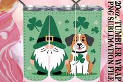 Playful Moments 20oz tumbler wrap, St Patricks Product Image 1