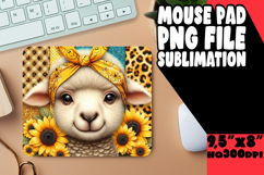 CHEERFUL MOUSE PAD SUBLIMATION INSPIRATION, Cute Animals Product Image 1