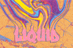 Melting Graffiti Text Effect Product Image 1