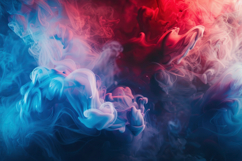 Colorful Smoke on a Black Background Wallpaper Product Image 1