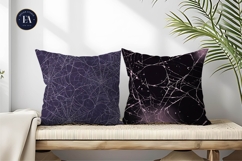 Delicate Spiderweb Pattern Seamless Tileable Digital Paper Product Image 2