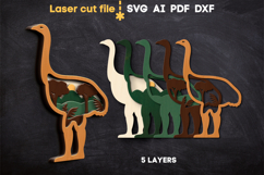 Prehistoric Animals Bundle SVG laser cut files for Glowforge Product Image 6