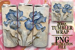 Floral Finesse Mug Wrap Sublimate Elegance Product Image 1