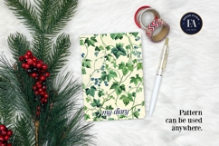 Ivy Floral Pattern | Vintage Botanical Leaf Texture Product Image 4