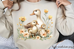 Mothers Day Animals Clipart PNG Product Image 1