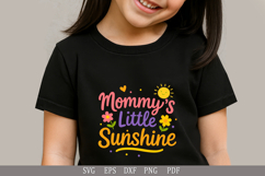 SVG Mommy’s Little Sunshine | Funny Design for T-Shirts Product Image 2