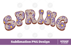 Floral Spring Png Retro Flowers Sublimation Daisy Daisies Product Image 1
