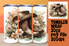 BEAUTIFUL PNG for 20oz Tumbler , Western Product Image 1