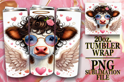 PRESENT OF SERENITY 20oz TUMBLER WRAP, Valentines Product Image 1