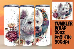 Splashy Spots: Sublimation Dog Lover&#039;s Tumbler 20oz Product Image 1