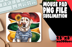 CHEERFUL desk mat Fun Sublimation, Cute Dog Product Image 1