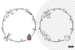 Baking Frames PNG Product Image 1
