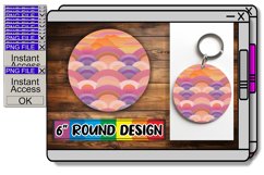 Abstract Essence: Sub Circle &amp; Keychain Product Image 1