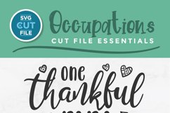 Paraprofessional svg, one thankful para-a Valentines Day svg Product Image 2