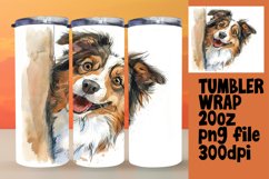 Quirky Dog Lover Sublimation Tumbler - 20oz Product Image 1