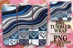 Whimsical nights 20oz tumbler wrap, Pattern Product Image 1